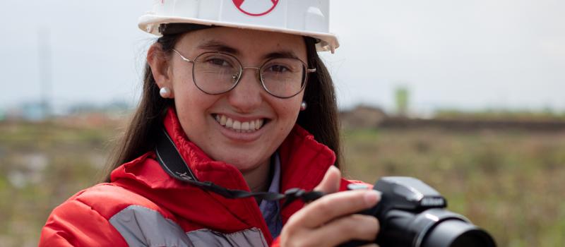 Érika Sánchez, una bióloga de patio taller